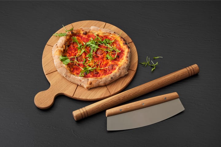 Tagliere per pizza Foresta con scanalature, Rovere Morsø
