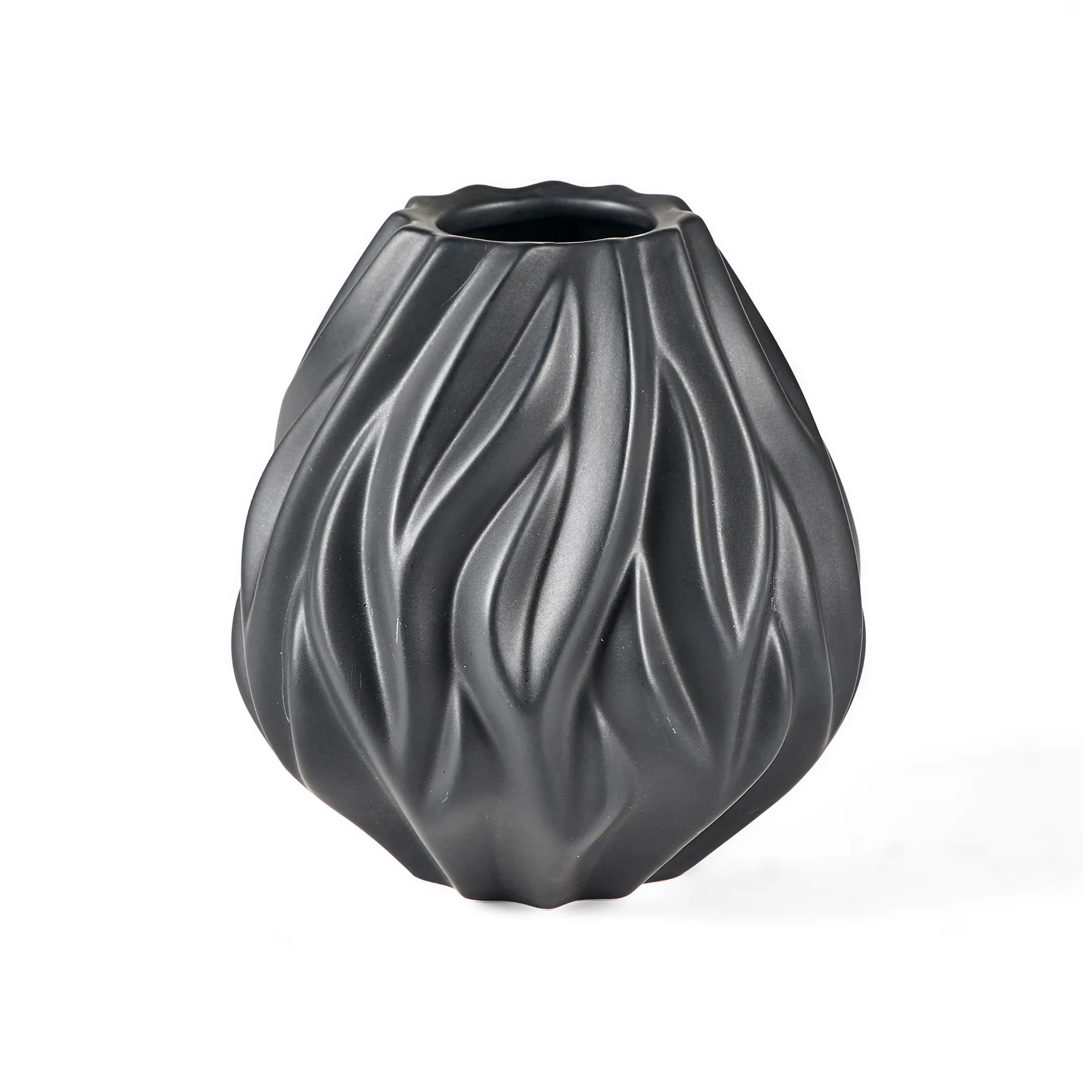 Vaso Flame 15 cm, nero Morsø
