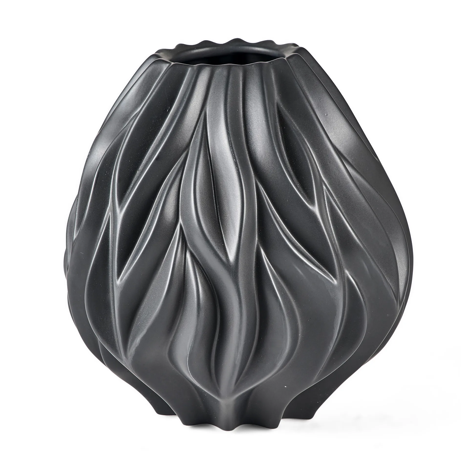 Vaso Flame 23 cm, nero Morsø