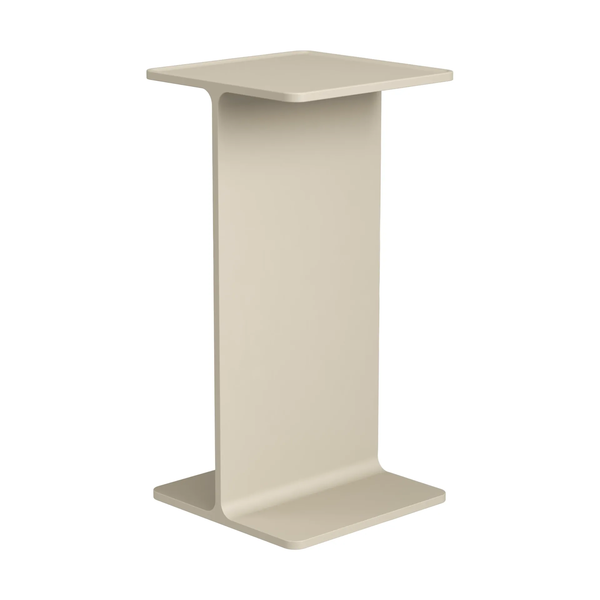 Museum Pedestal piedistallo, Beige, 15x15x30 cm Museum