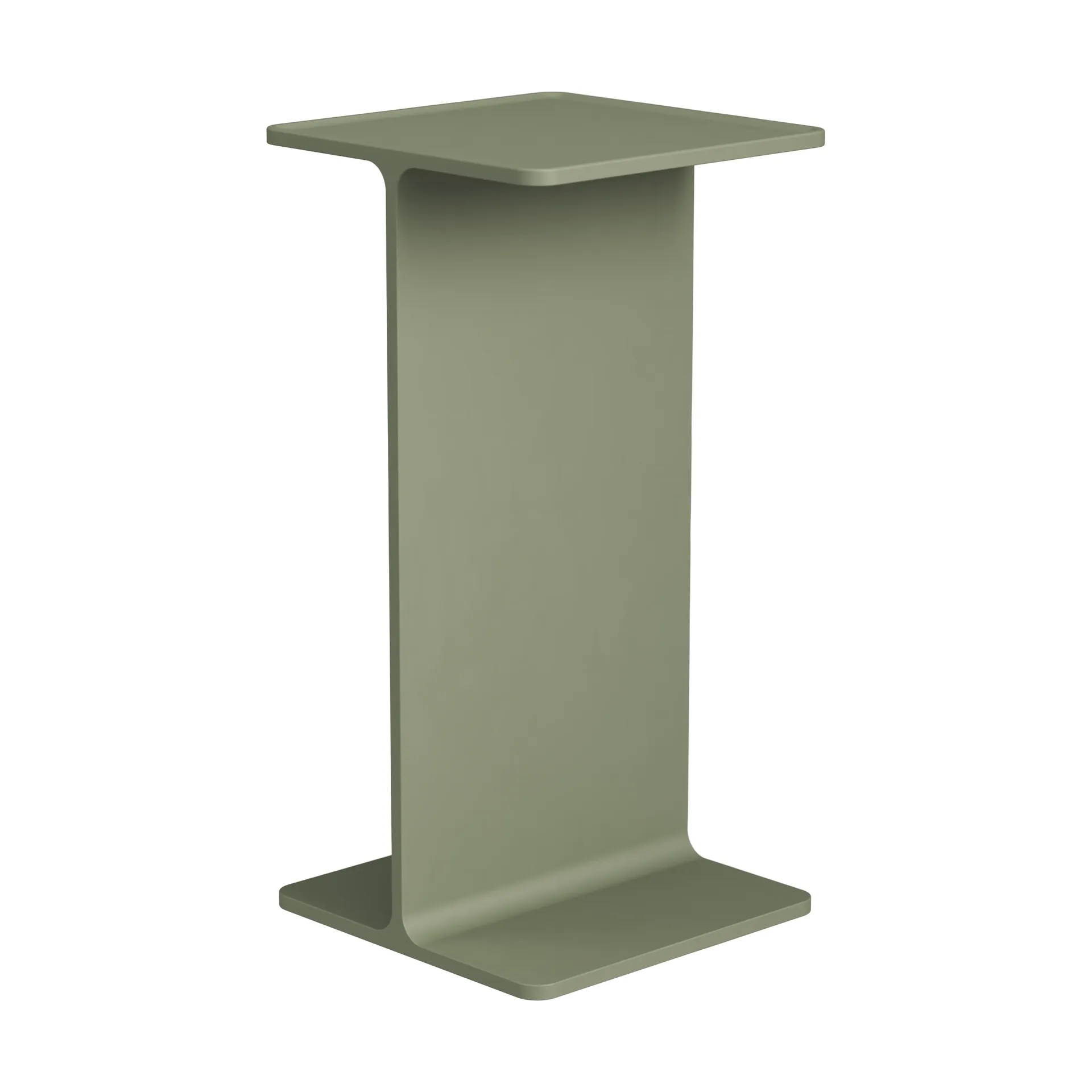 Museum Pedestal piedistallo, Verde, 15x15x30 cm Museum