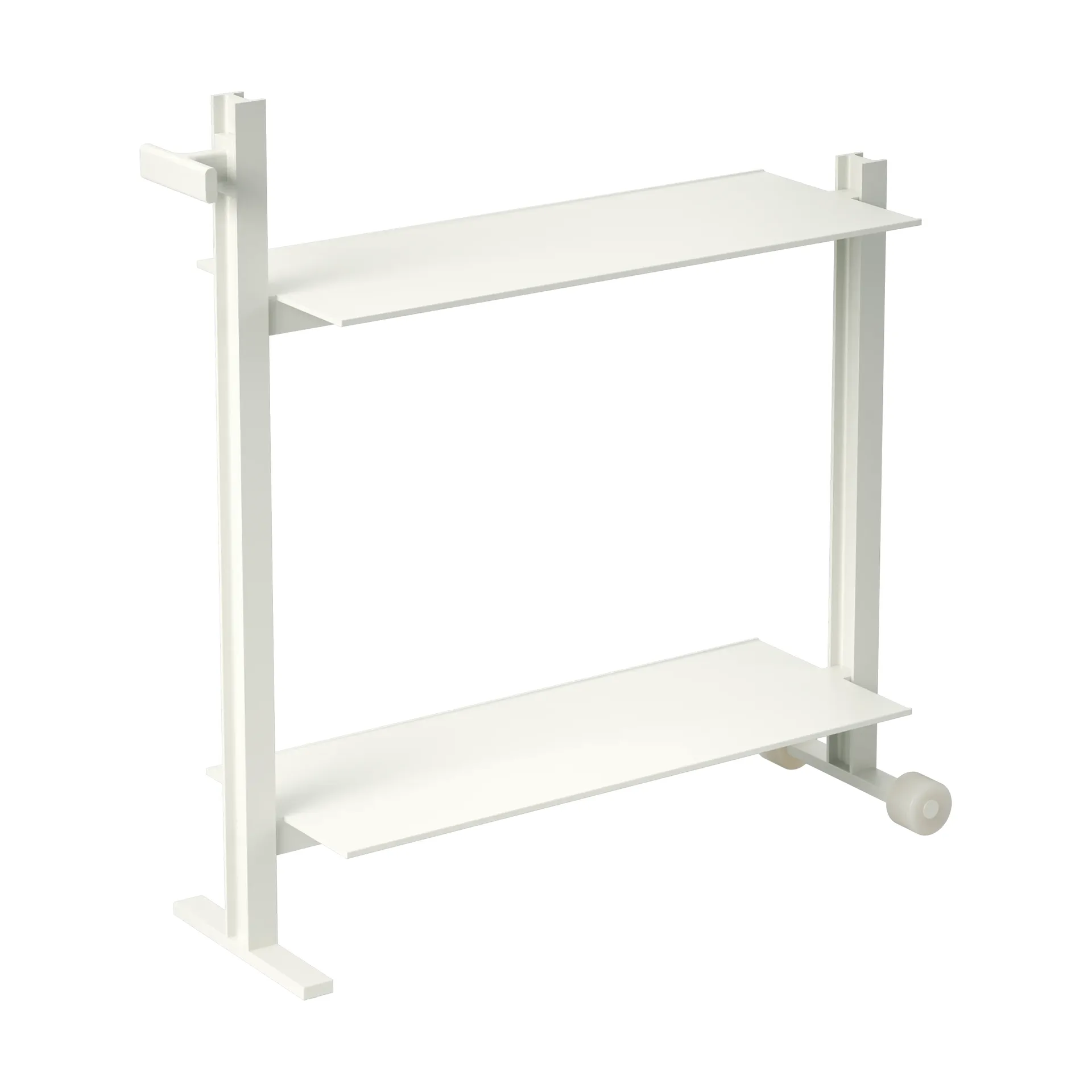 Museum Trolley carrello servera, Bianco, 74,5x77,5x24 cm Museum
