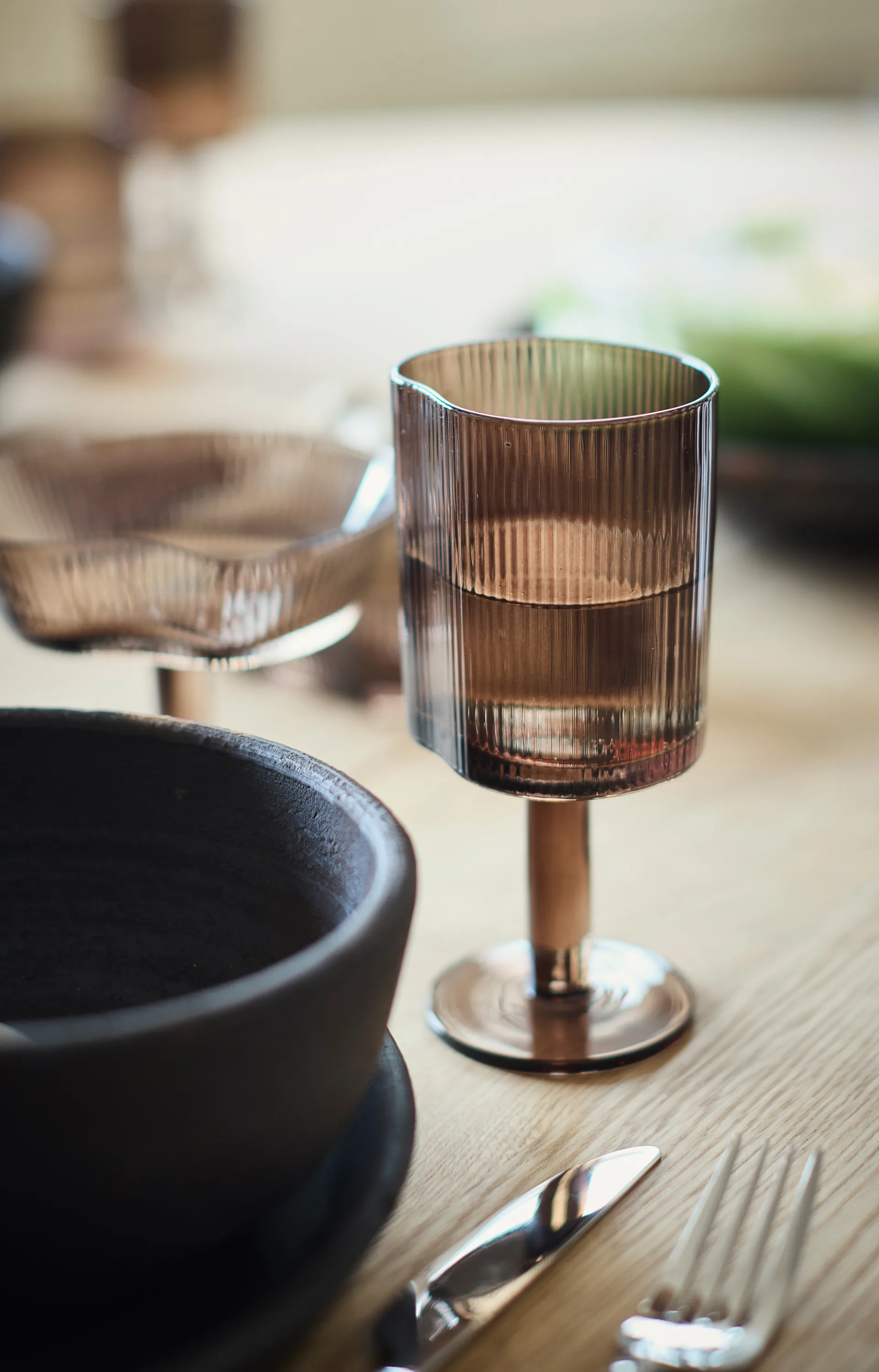 Bicchiere da cocktail Ripe 15 cl, Marrone affumicato MUUBS