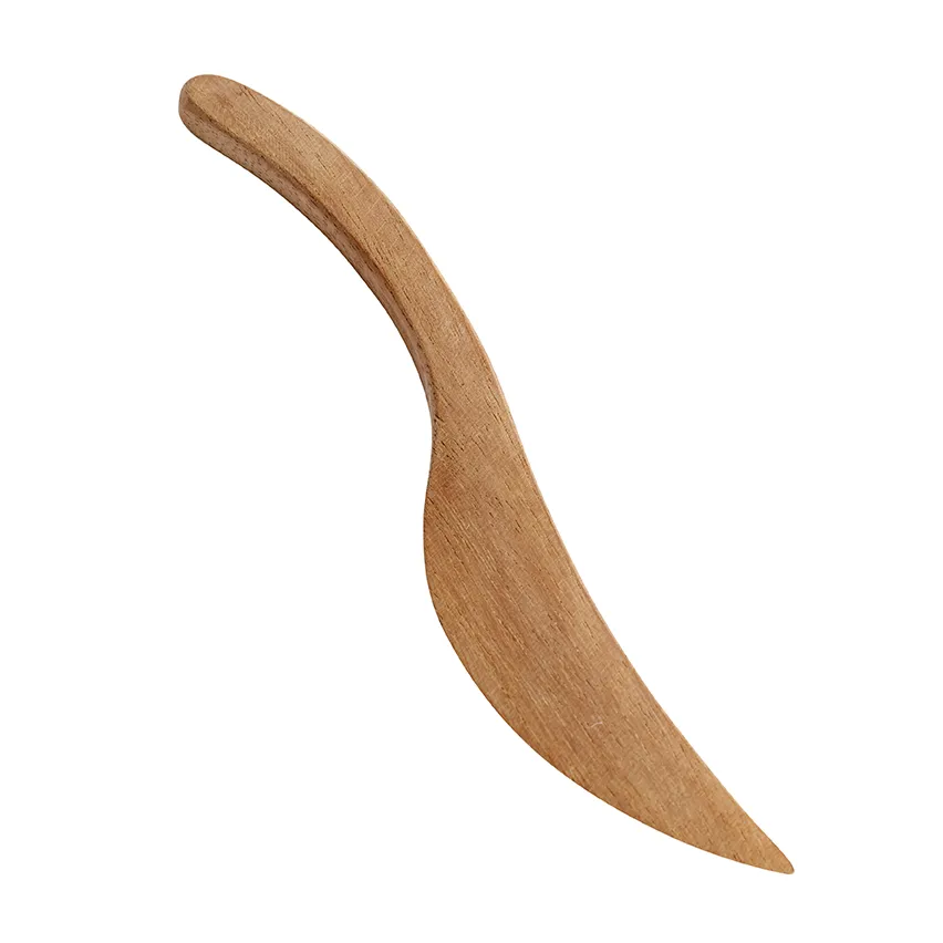 Coltello da burro in teak Muubs, Naturale MUUBS