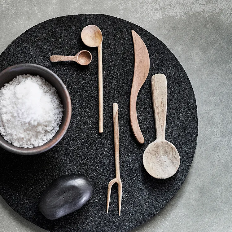 Coltello da burro in teak Muubs, Naturale MUUBS