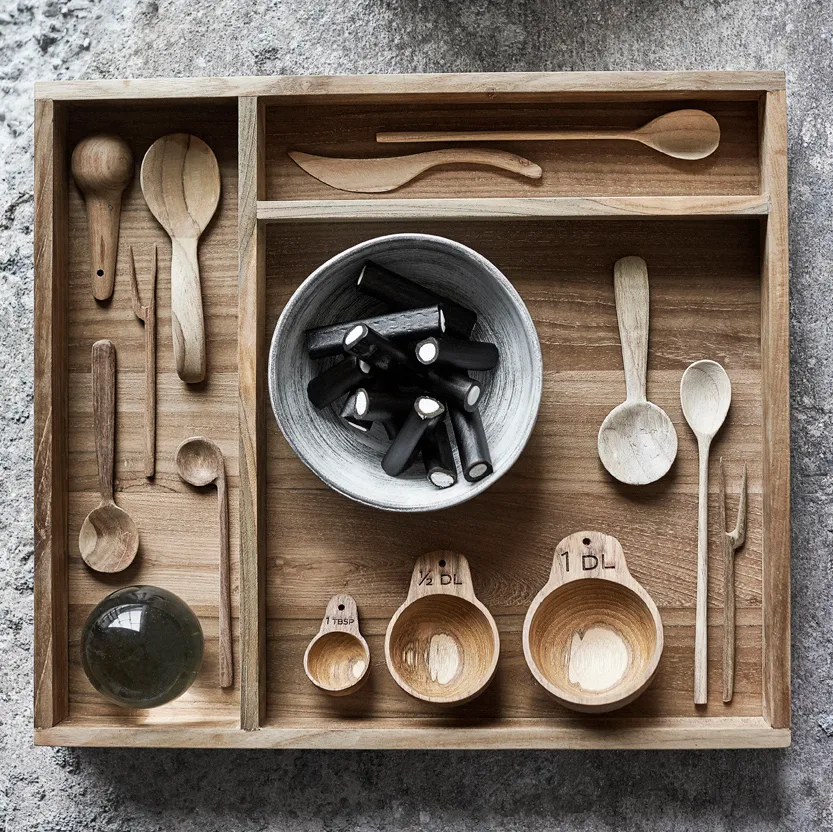 Coltello da burro in teak Muubs, Naturale MUUBS