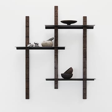 Mensola Oaks 70  - Nero - MUUBS
