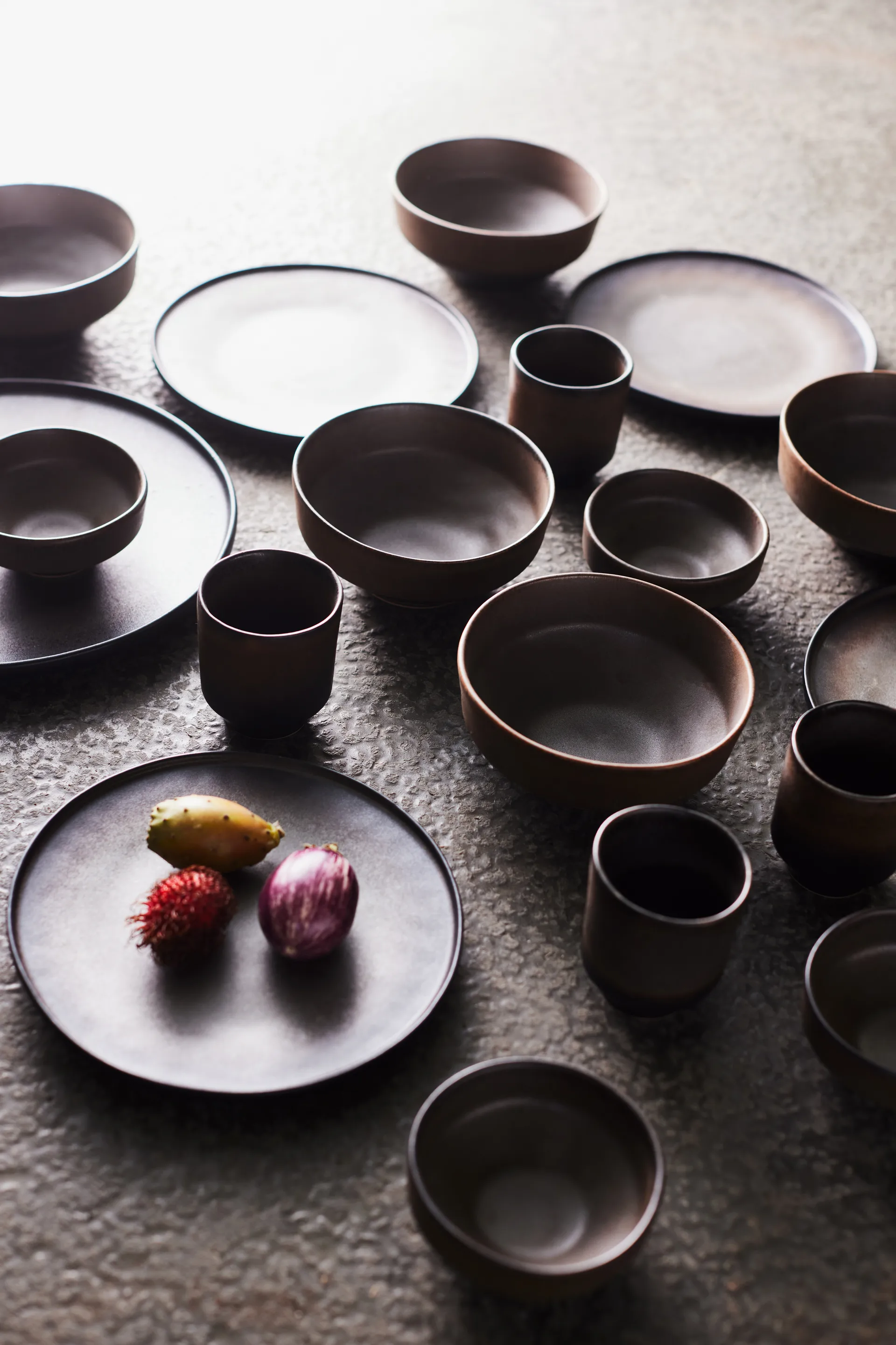 Piattino Ceto Ø22 cm, Mocha MUUBS