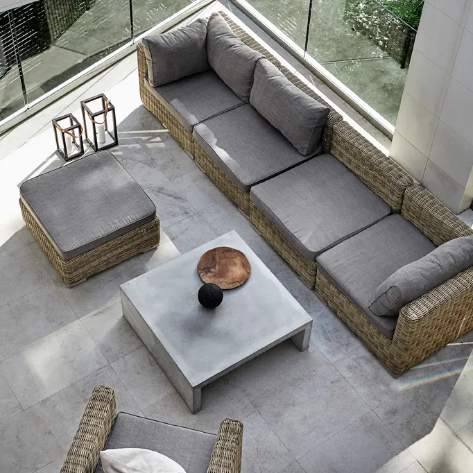 Piatto in teak Muubs 37 cm, Naturale MUUBS