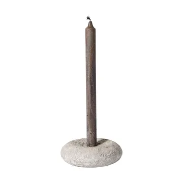 Portacandele Luna - Grey, Ø13x4,8 cm - MUUBS