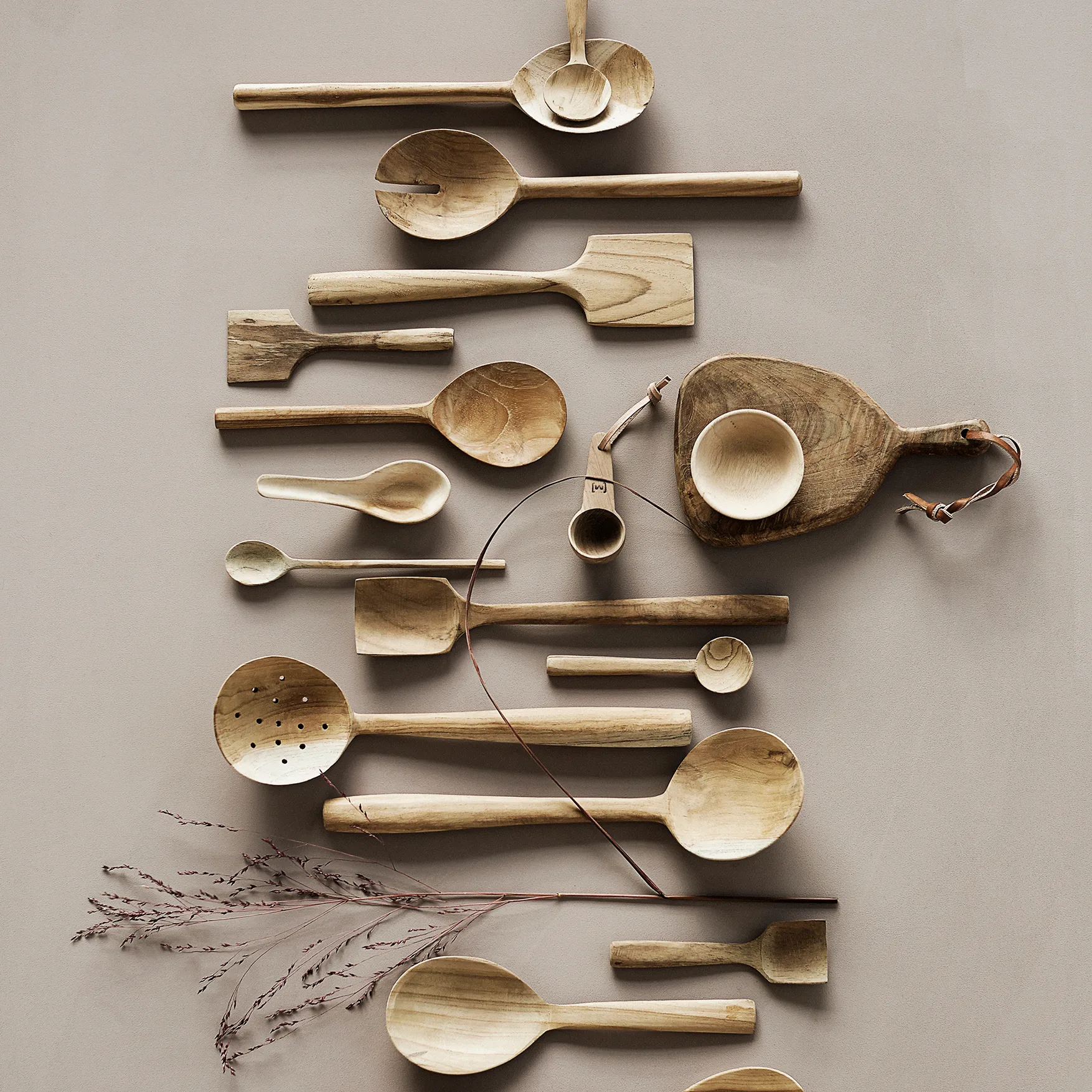 Posate da insalata Java, Naturale MUUBS