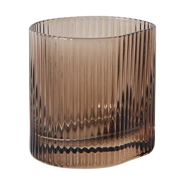 Ripe bicchiere da bevanda mini 8 cl - Marrone affumicato - MUUBS