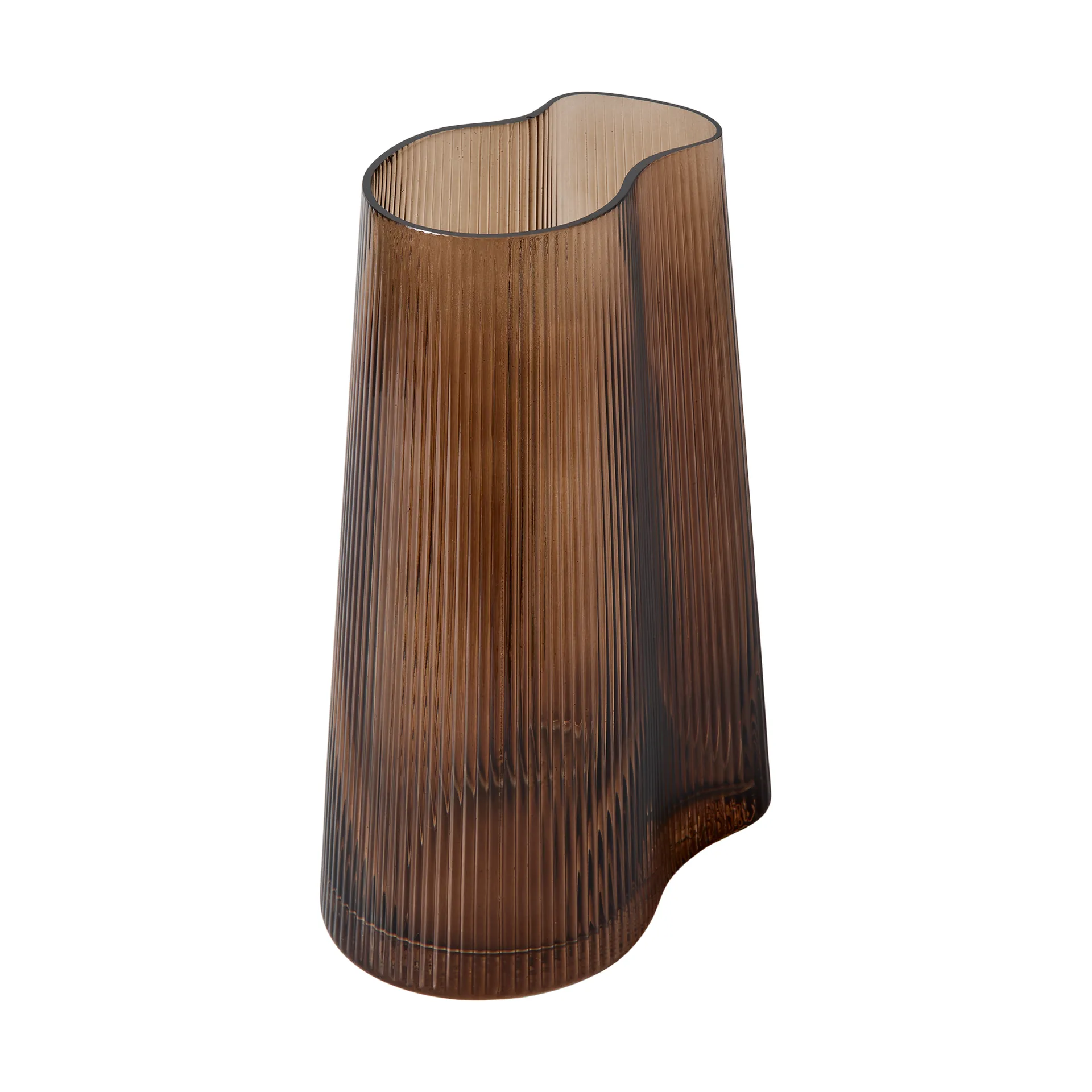 Ripe vaso, Smoked brown, 26 cm MUUBS