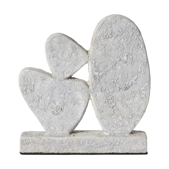 Scultura Luna - Grey, 12x3x21,5 cm - MUUBS