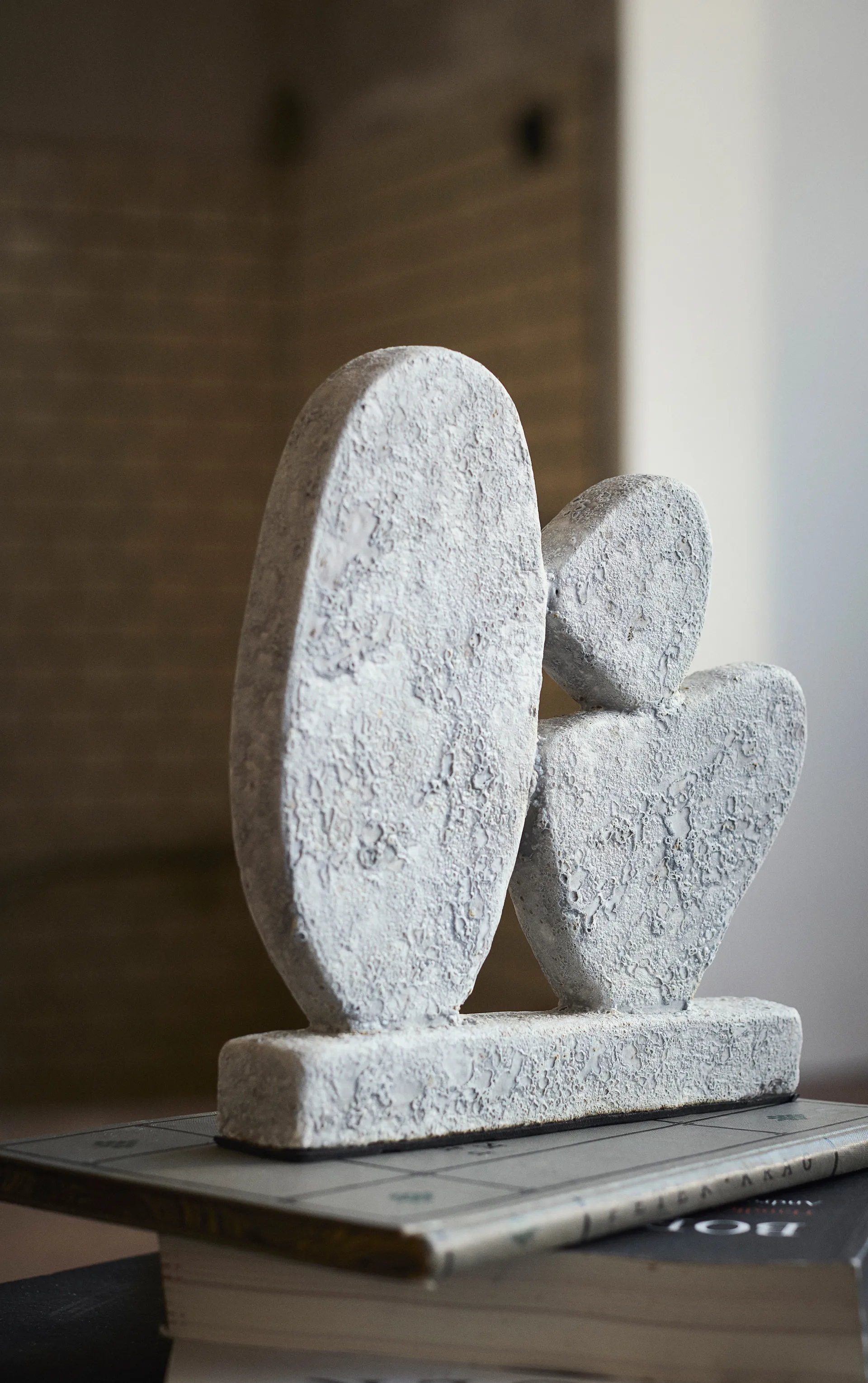 Scultura Luna, Grey, 12x3x21,5 cm MUUBS