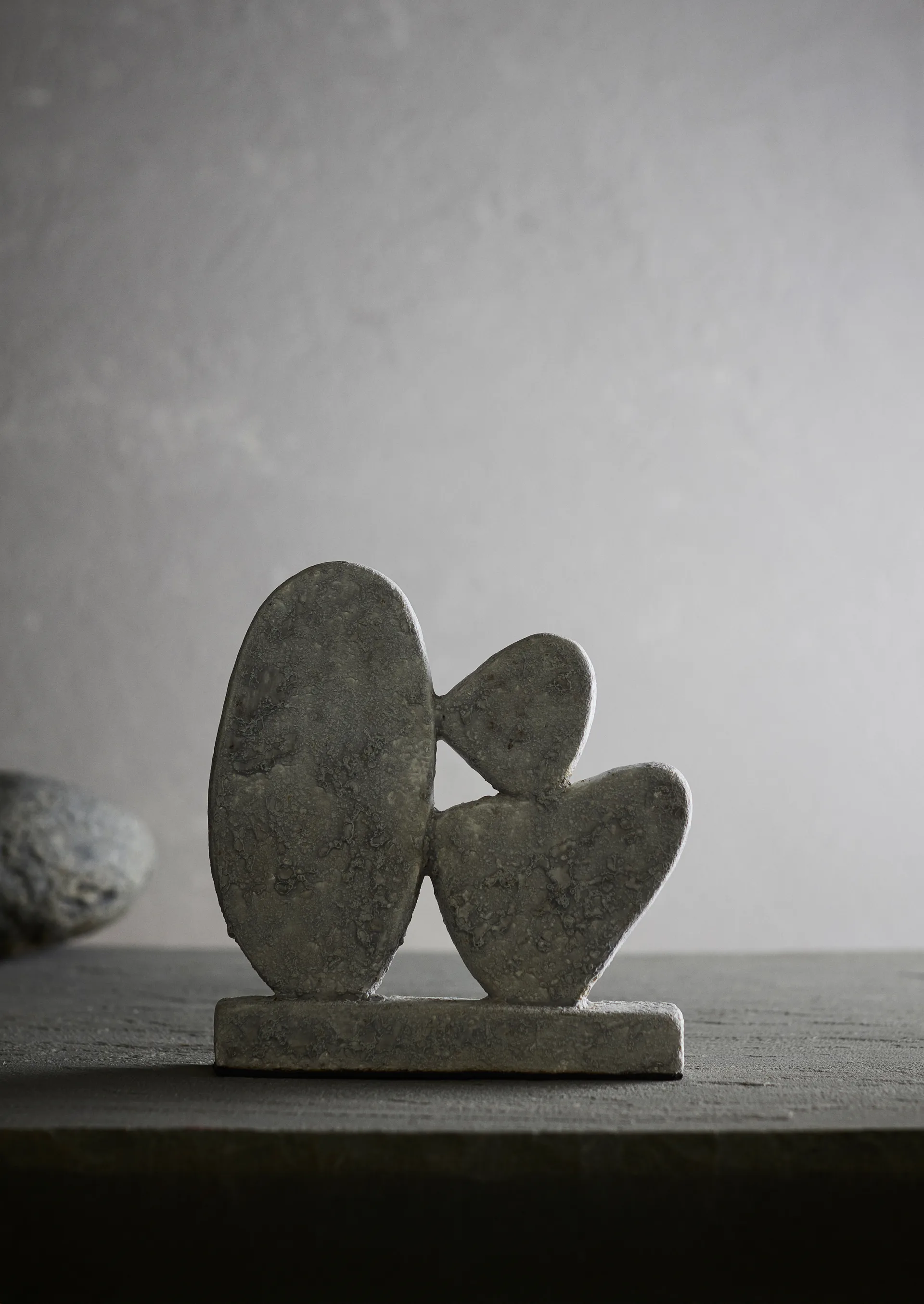 Scultura Luna, Grey, 12x3x21,5 cm MUUBS