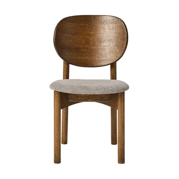 Sedia Oka - Rovere oliato scuro, grey - MUUBS