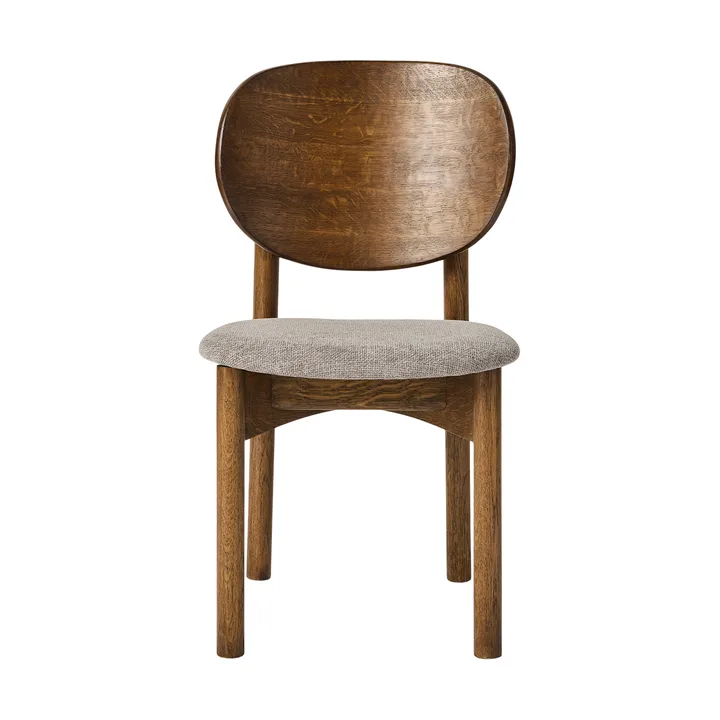 Sedia Oka - Rovere oliato scuro, grey - MUUBS