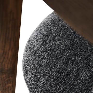 Sedia Tetra con sedile - Tessuto color granito-mörkoljad ek - MUUBS