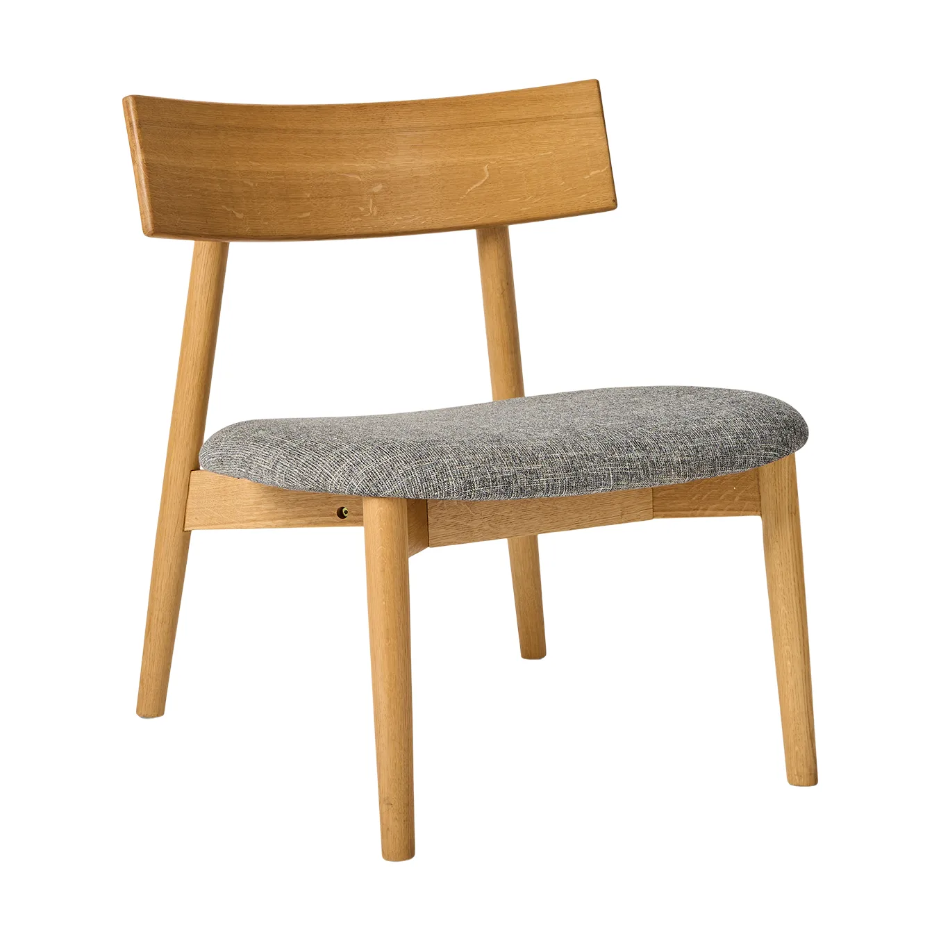 Tetra lounge chair, Tessuto color cemento–rovere oliato naturale MUUBS