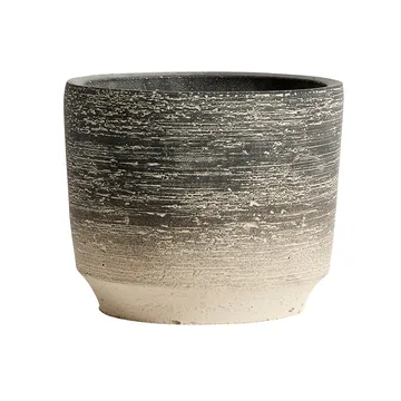 Vaso da fiori Kanji Ø 15 cm - Grigio - MUUBS