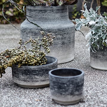 Vaso da fiori Kanji Ø 15 cm - Grigio - MUUBS