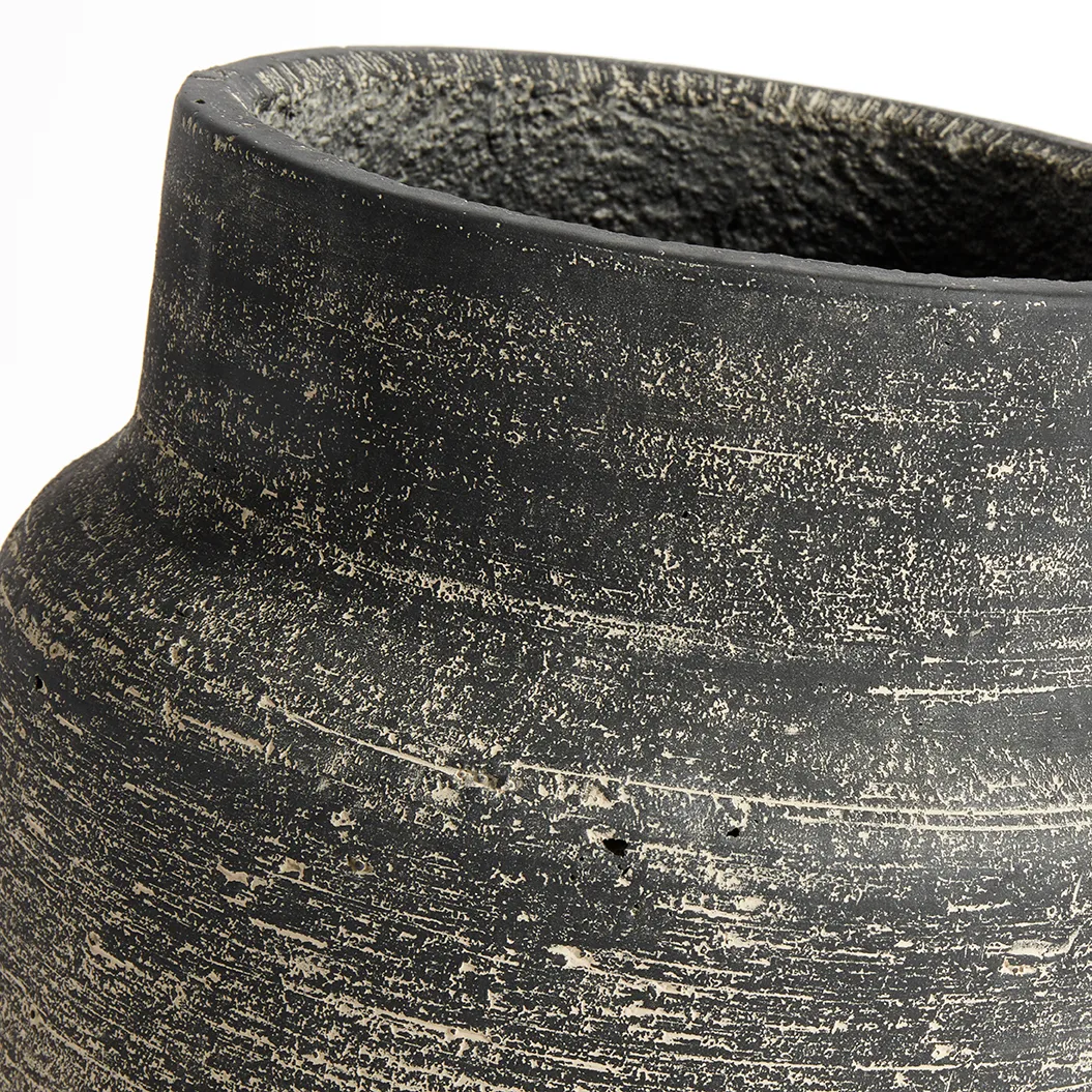 Vaso da fiori Kanji Ø 22 cm, Grigio MUUBS