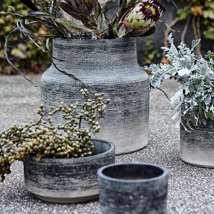 Vaso da fiori Kanji Ø 22 cm, Grigio MUUBS