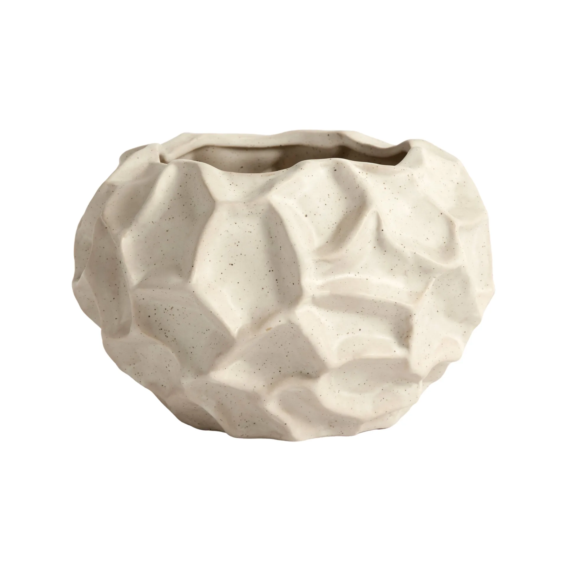 Vaso da fiori Soil 18 cm, vanilla MUUBS