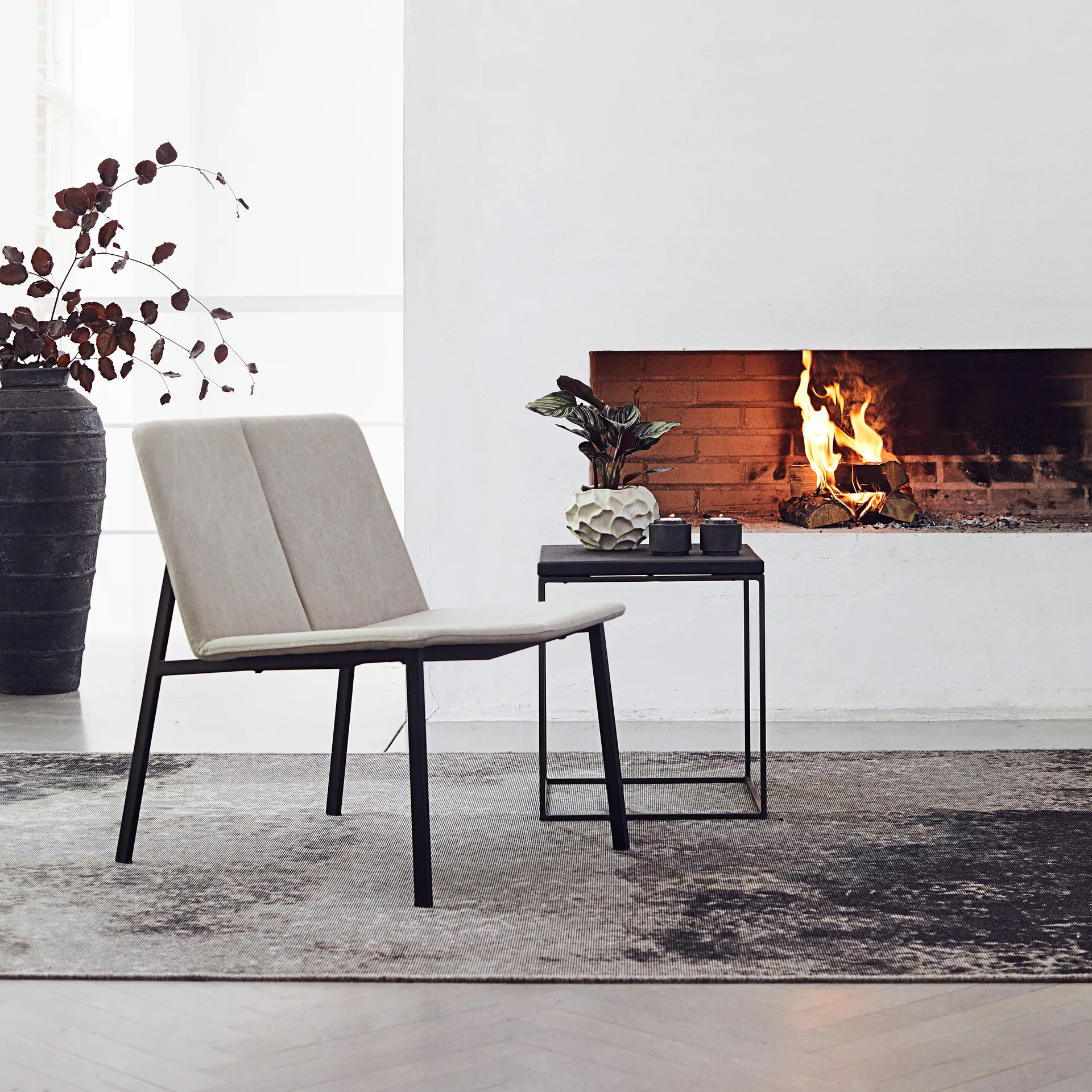 Vaso da fiori Soil 18 cm, vanilla MUUBS