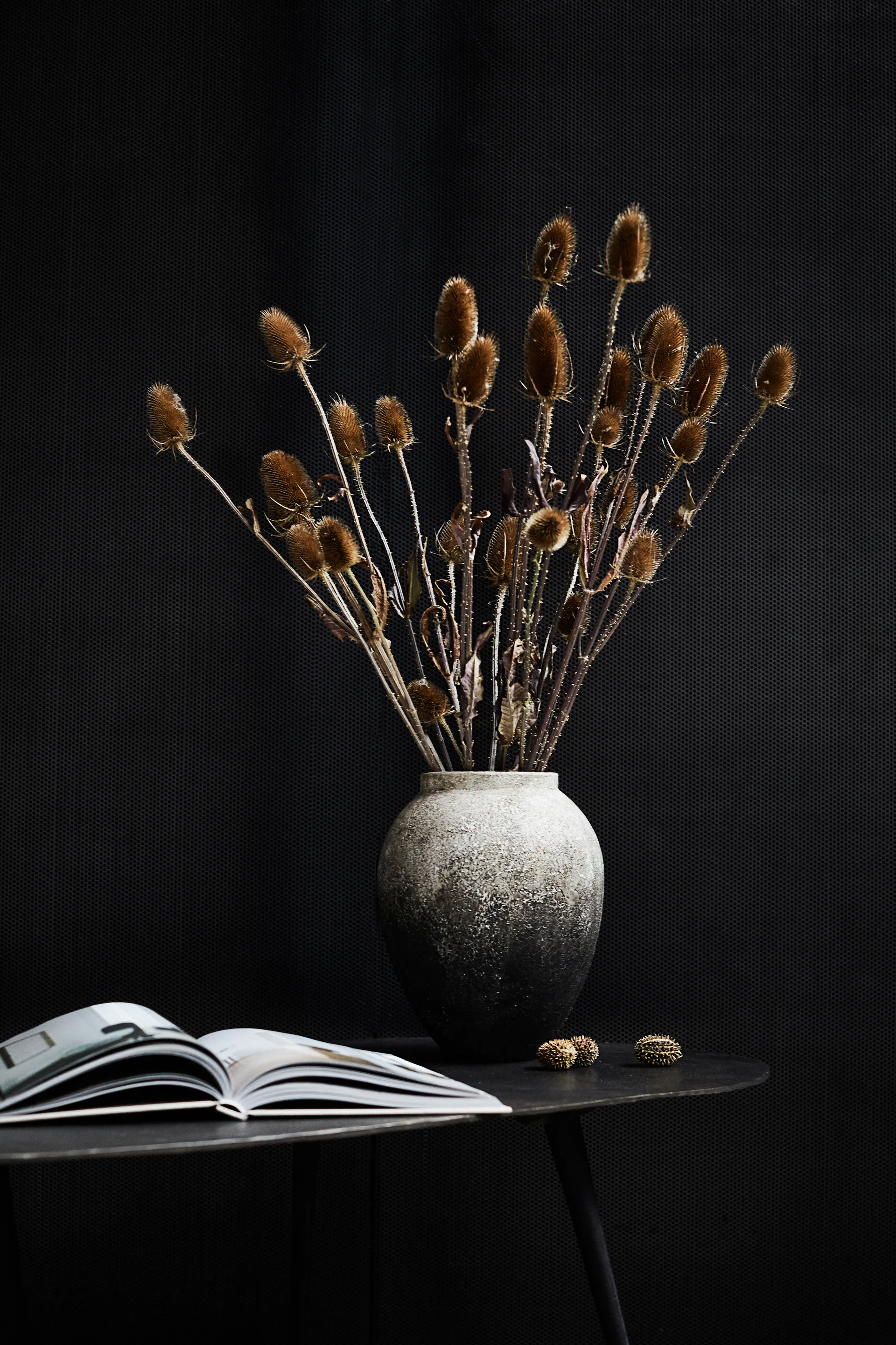 Vaso da fiori Story Ø 23 cm, grigio MUUBS