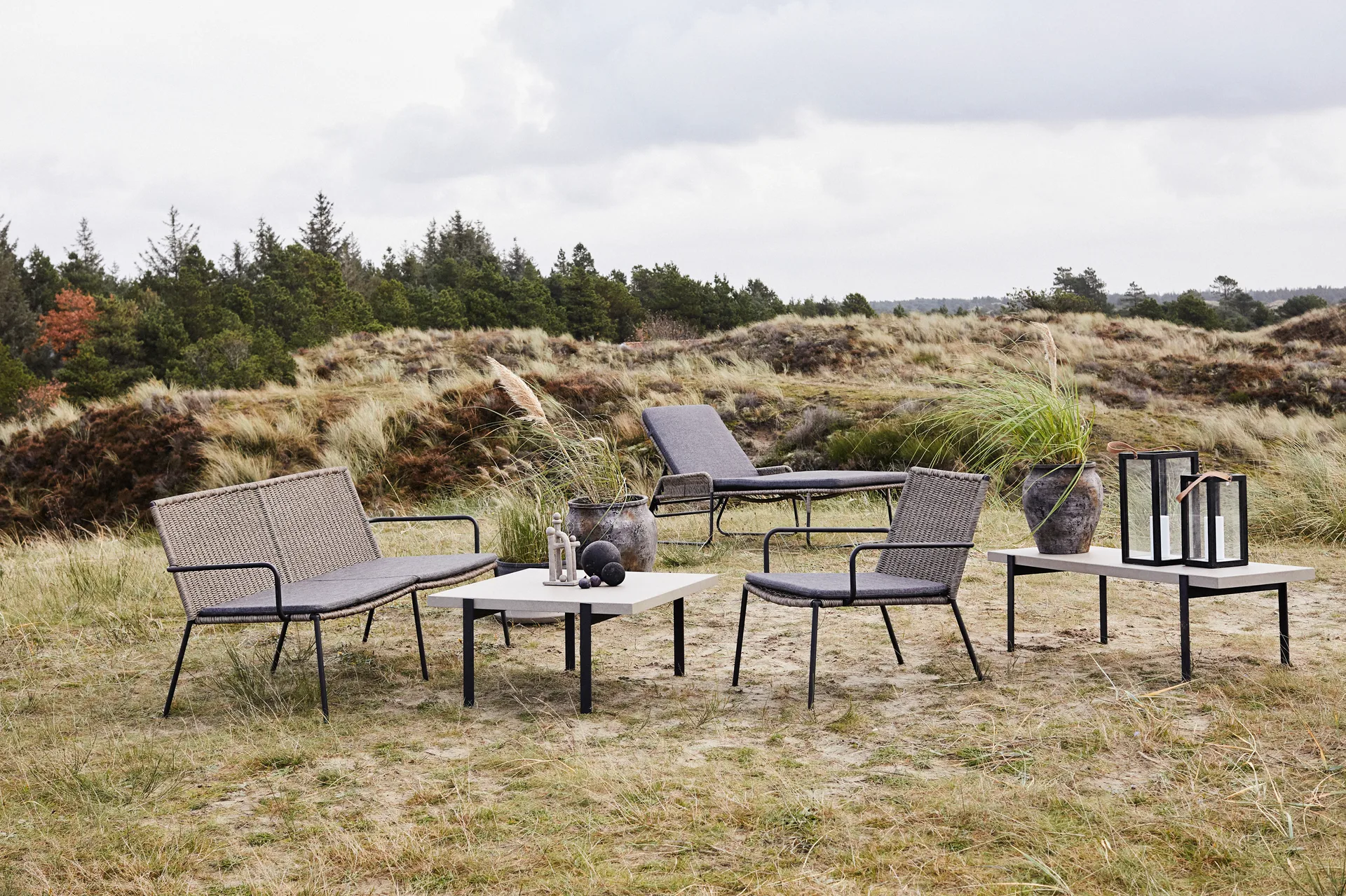 Vaso di fiori Hanja 35 cm, Rustic MUUBS