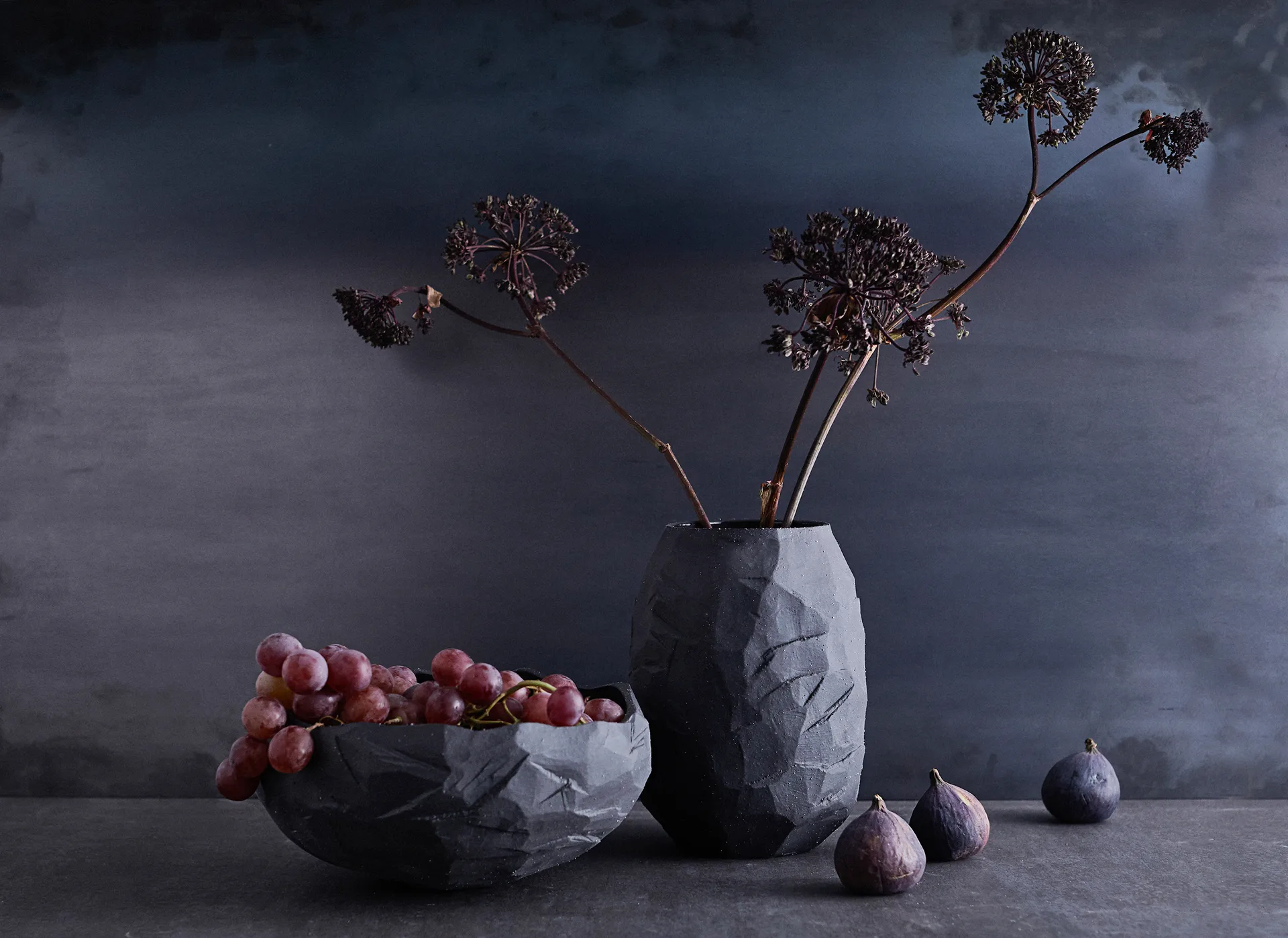 Vaso Kuri 21 cm, Stone MUUBS