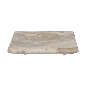 Vassoio decorativo bianco - Seashell, 12x12 cm - MUUBS