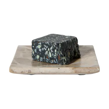Vassoio decorativo bianco - Seashell, 12x12 cm - MUUBS