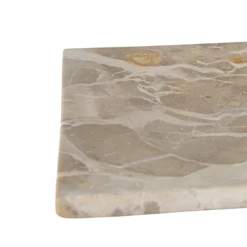 Vassoio decorativo bianco - Seashell, 12x12 cm - MUUBS