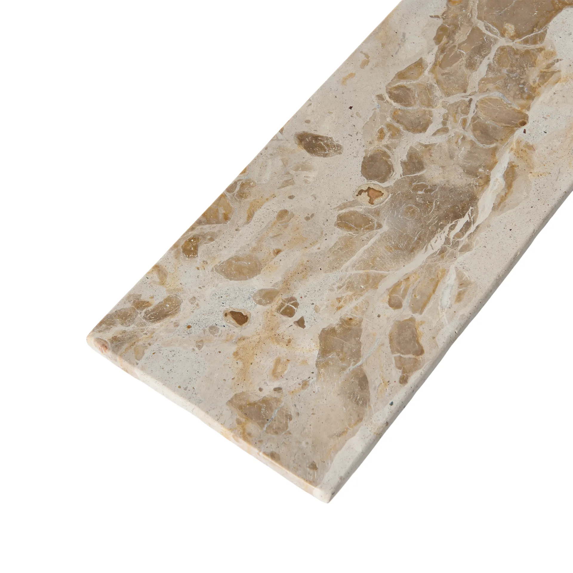 Vassoio decorativo bianco, Seashell, 30x12 cm MUUBS