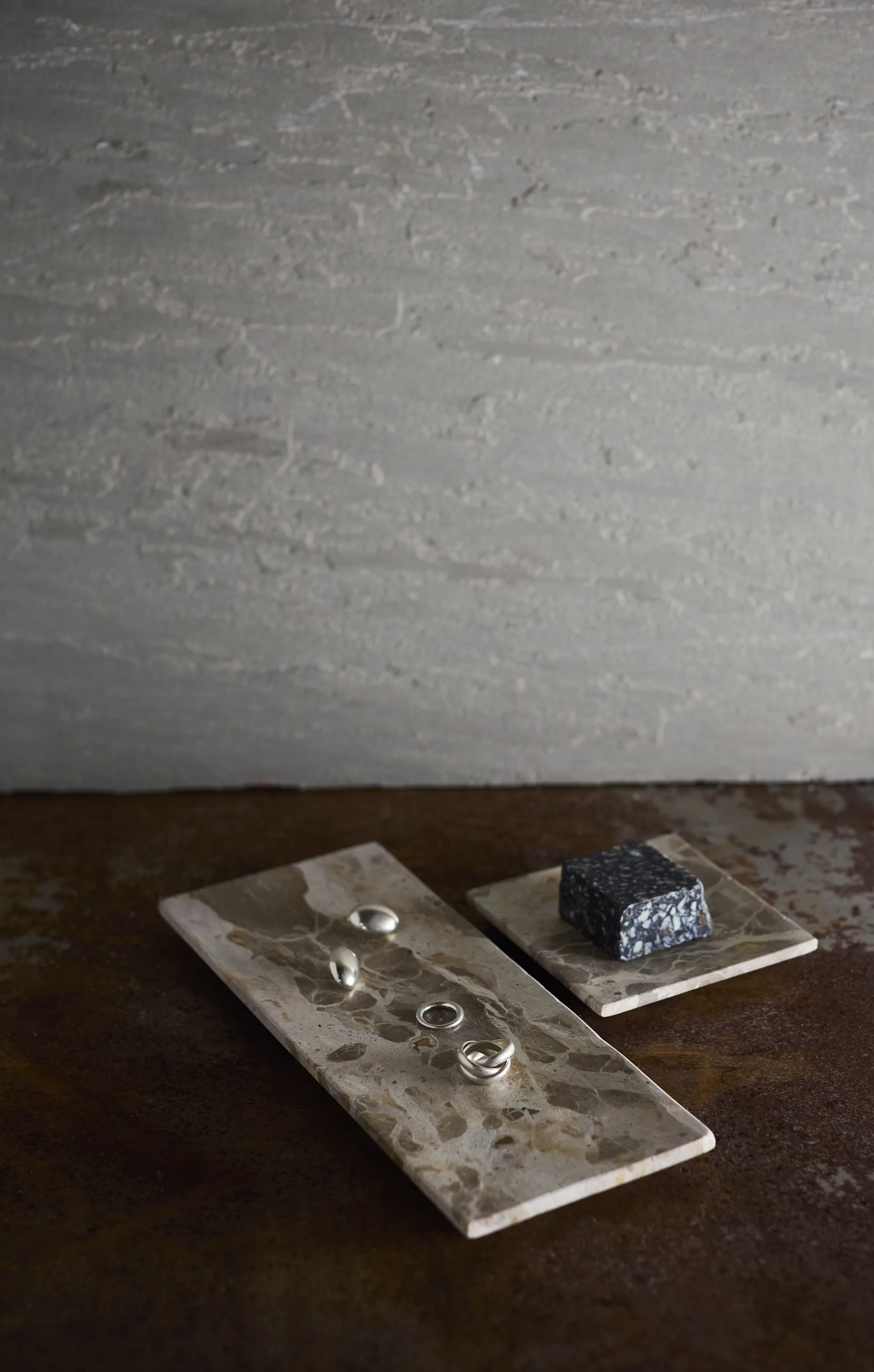 Vassoio decorativo bianco, Seashell, 30x12 cm MUUBS