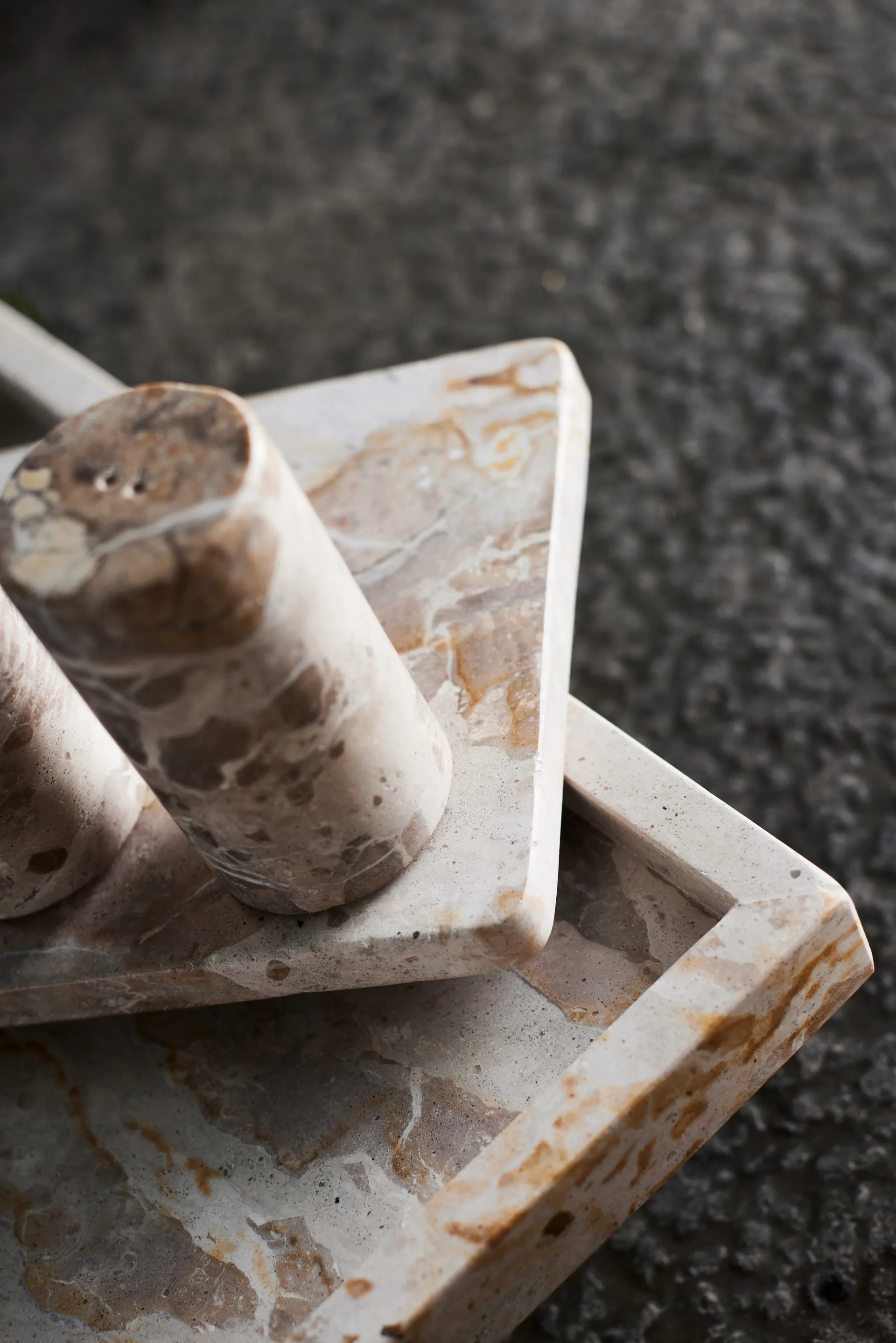 Vassoio decorativo Vita 20x30 cm, Seashell MUUBS