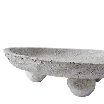 Vassoio Luna - Grigio, Ø34x8 cm - MUUBS