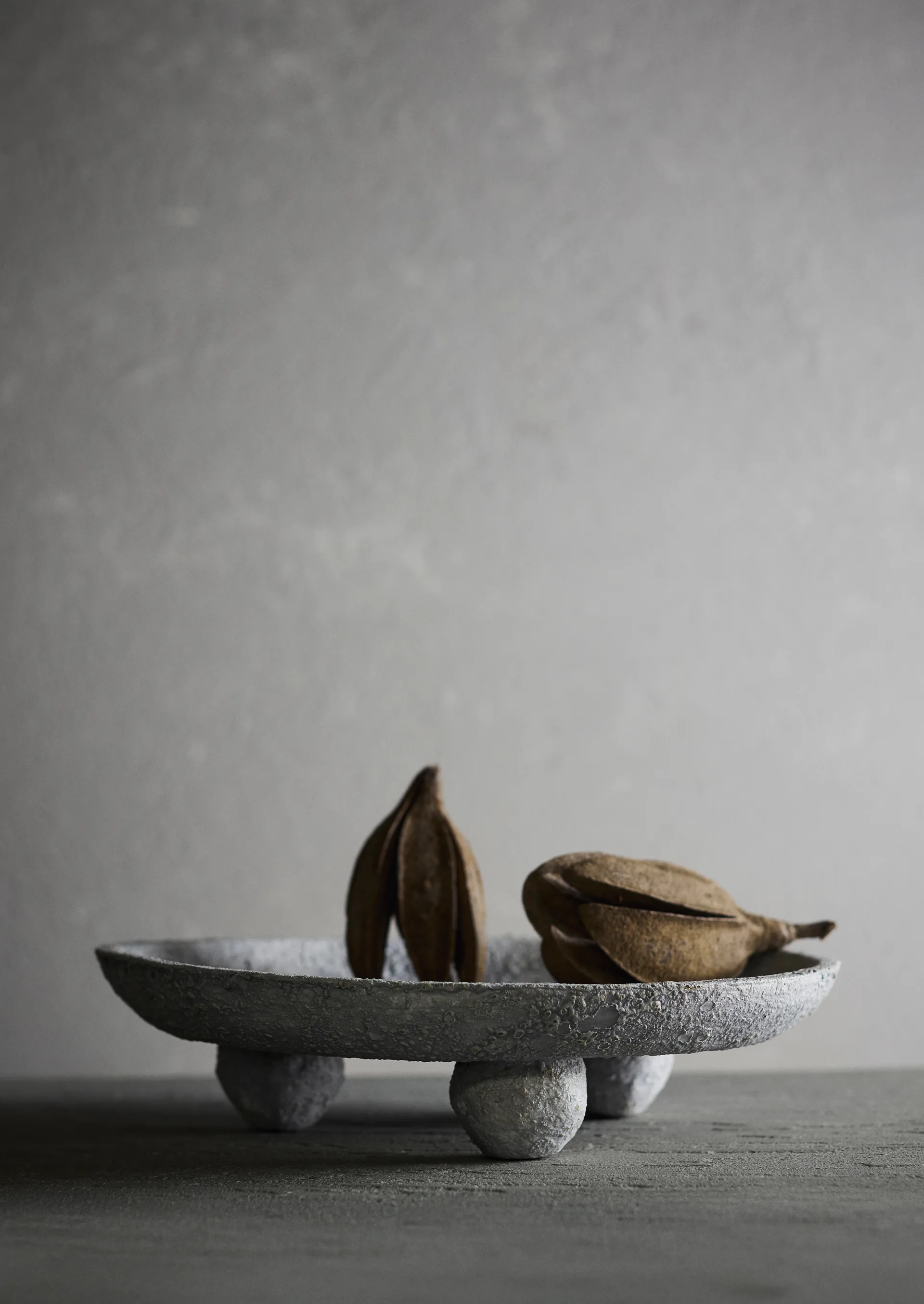 Vassoio Luna, Grigio, Ø34x8 cm MUUBS