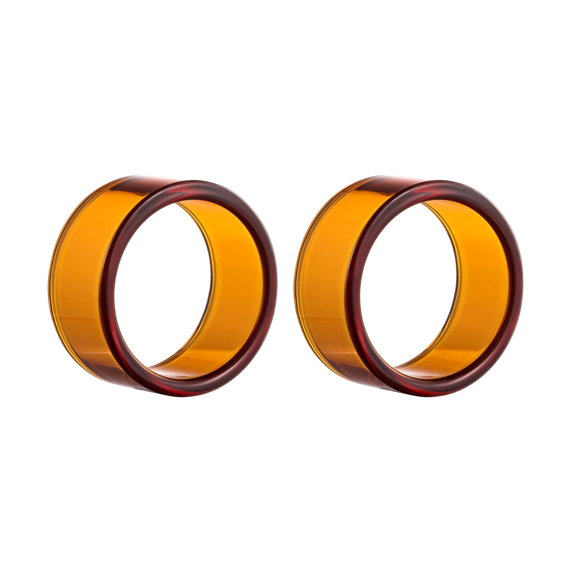 Anello portatovagliolo Loop 2-pack, Ambra Muurla