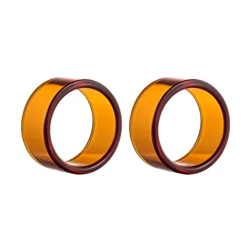 Anello portatovagliolo Loop 2-pack - Ambra - Muurla