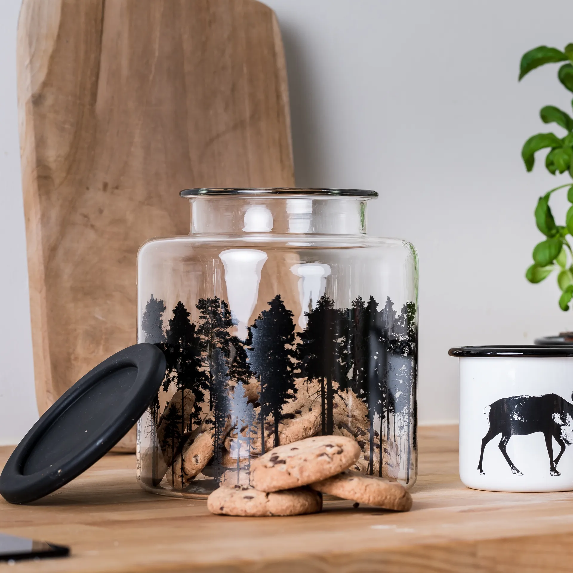 Barattolo con coperchio Forest , 3 L Muurla