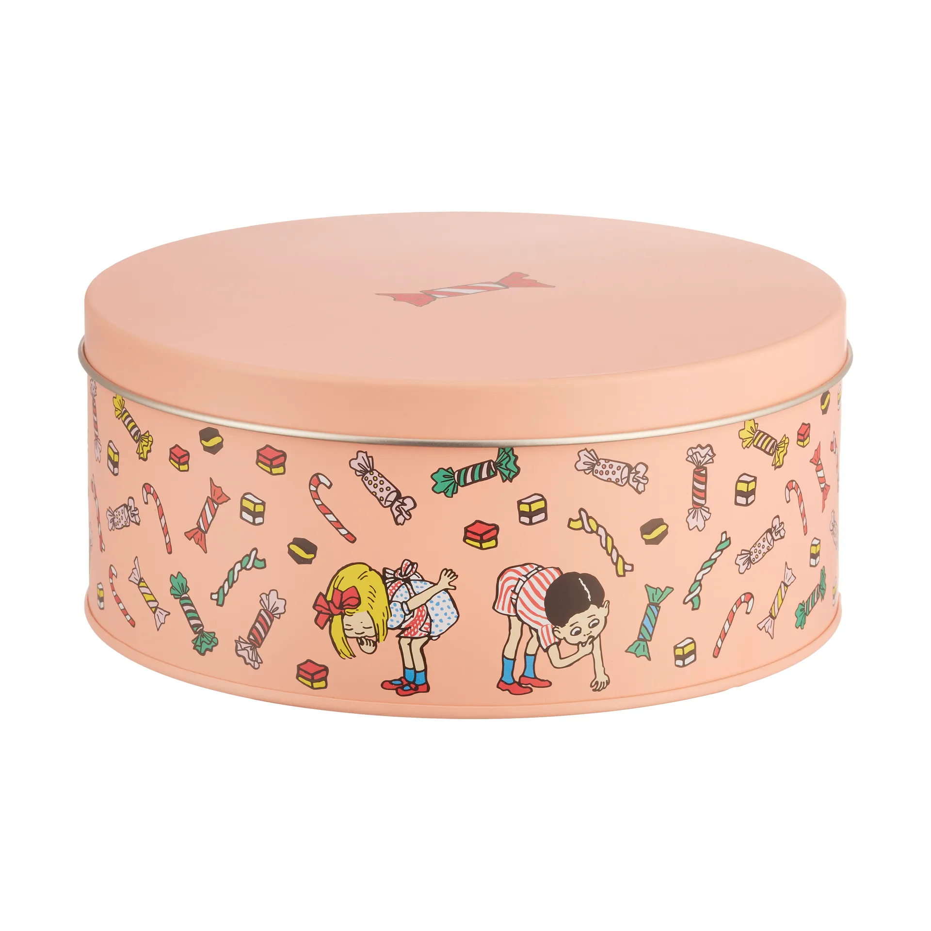 Barattolo contenitore Pippi con coperchio Ø15 cm, Candy Muurla