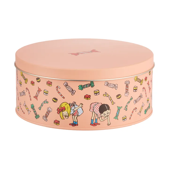 Barattolo contenitore Pippi con coperchio Ø15 cm - Candy - Muurla