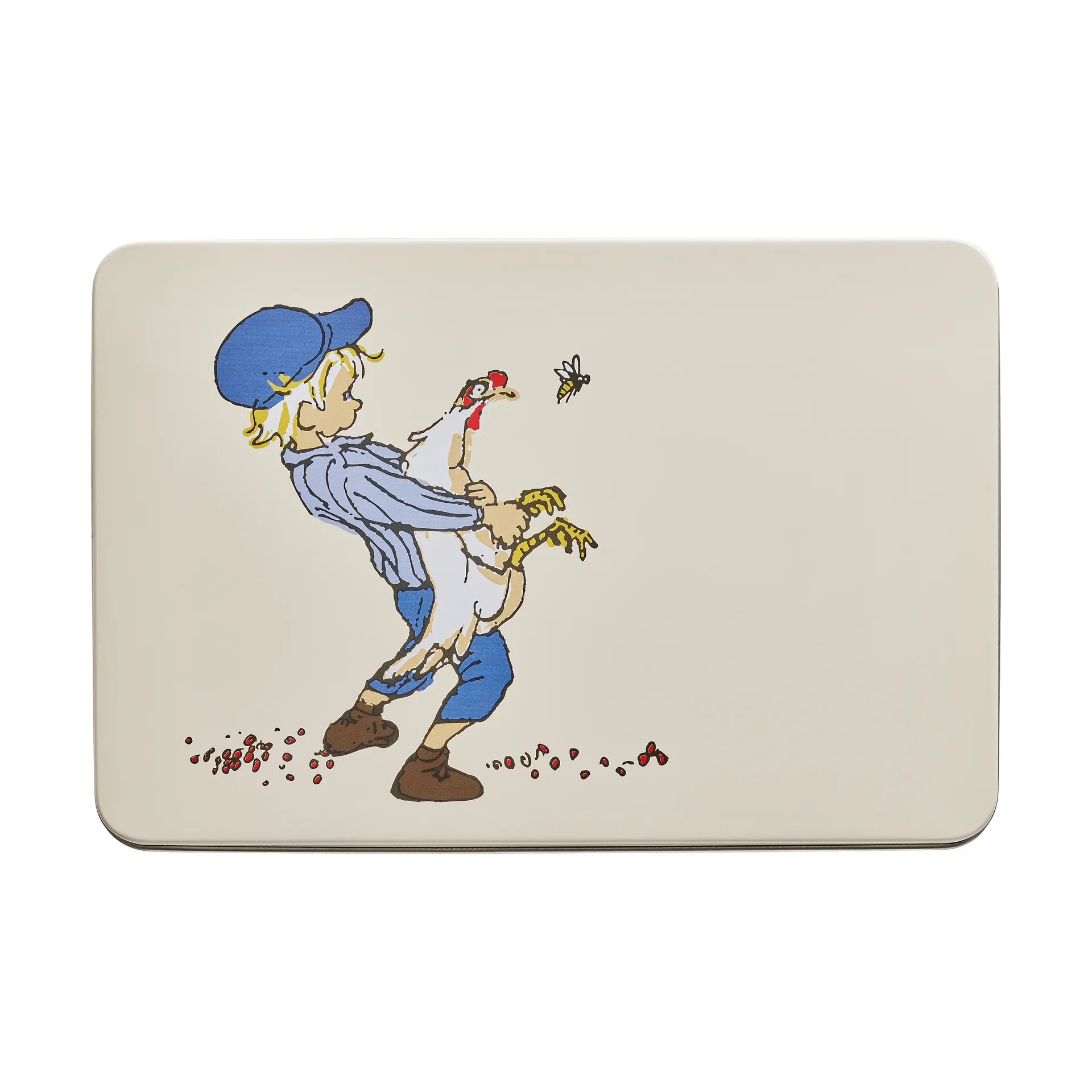 Barattolo di latta Emil 18x12x6 cm, Coccode Muurla