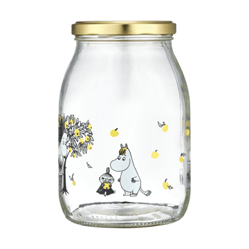 Barattolo di vetro Mumin 1 L - Mele - Muurla