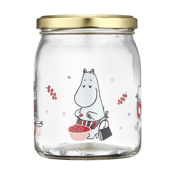 Barattolo di vetro Mumin 50 cm - Bacche - Muurla