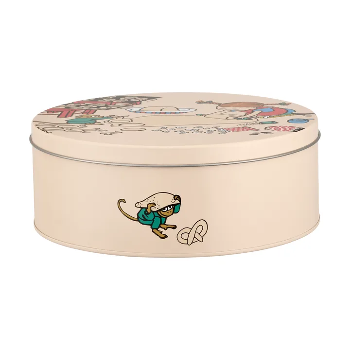 Barattolo in latta Pippi Ø18 cm - Baking - Muurla